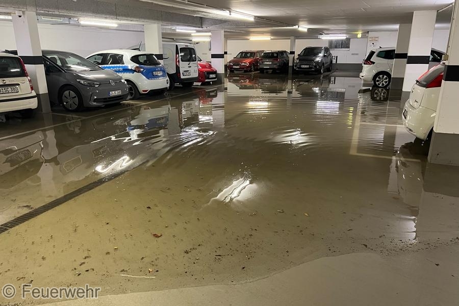 Einsatzfoto Wasserschaden Gebäude