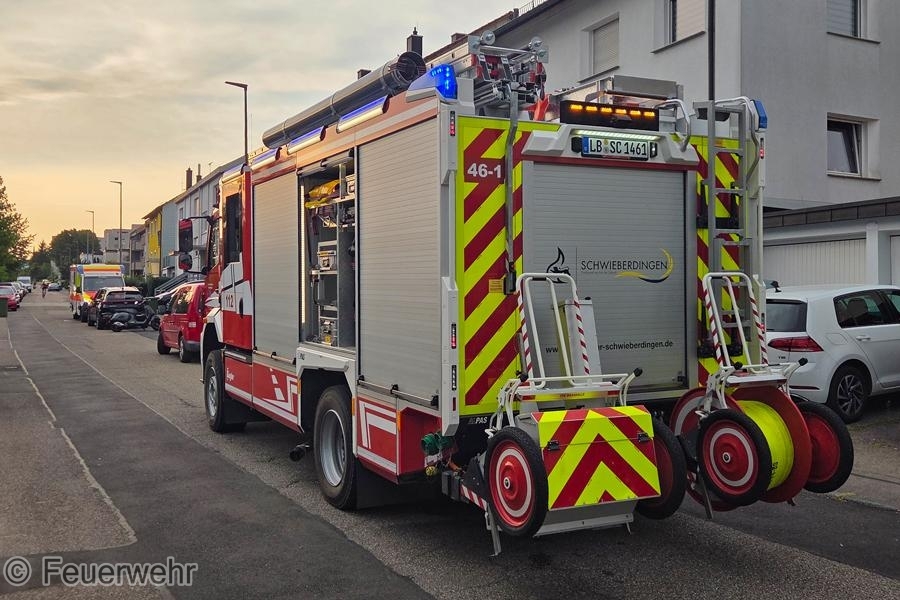 Einsatzfoto Person eingeschlossen Wohnung