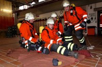 Rettung eines Atemschutzgeräteträgers