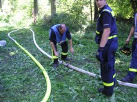 Waldbrandübung in Bietigheim-Bissingen