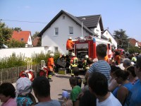 Einsatzübung am Tag der offenen Tür in Hemmingen