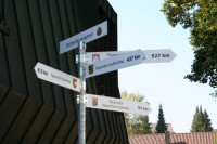 Schild der Partnerwehren
