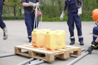 Station 05 am Kreispokal - Jugendfeuerwehr setzt den Hebel an