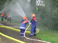 Wasserwand an der Glems