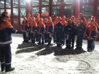 Antreten bei - 15 °C
