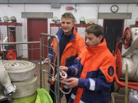 Jugendfeuerwehruebung Knoten und Stiche