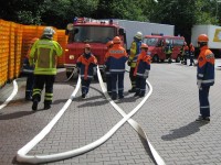 Bezirksübung der Jugendfeuerwehren