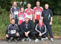 Die Teilnehmer nach erfolgreichem Lauf!