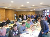 Pause im Seminarraum des Feuerwehrhotels