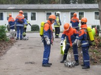 Einsatzübung im Jugendhaus