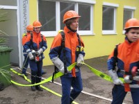 Einsatzübung im Jugendhaus