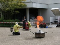 Fettexplosion an der Turn- und Festhalle