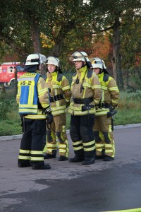 Instruktionen vom Gruppenführer