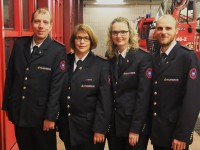 Dieter Ohsam, Silja Klein, Jasmin Haselbauer und Jens Gro&szlig;e