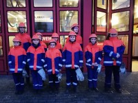 Funkübung bei der Jugendfeuerwehr