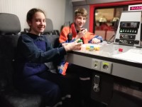 Funkübung bei der Jugendfeuerwehr