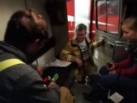 Funkübung bei der Jugendfeuerwehr