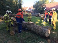 Unwettereinsatz für die Jugendfeuerwehr