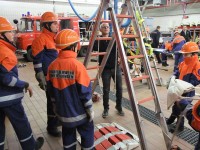 Nikolausübung der Jugendfeuerwehr