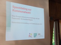 Speeddating zur Kommunalwahl 2019