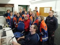 zu Besuch auf der Feuerwache in Ludwigsburg