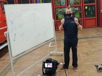 Scharade als Gerätekunde - im Zweifel konnten die Geräte live vorgeführt werden.