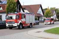Anfahrt zum Feuerwehrhaus