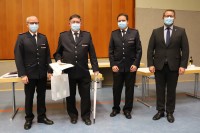 Ehrung für 50 Jahre Zugehörigkeit zur Feuerwehr, Willy Nonnenmacher