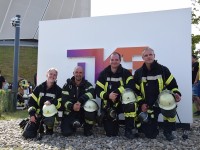 Kameraden der Feuerwehr Hardt- und Schönbühlhof und Vaihingen/Enz