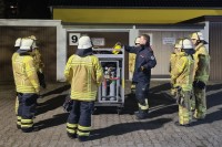 Rollwagen aus dem Abrollbehälter