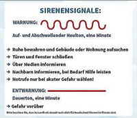 Sirenensignale