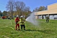 Löschangriff mit mehreren Strahlrohren