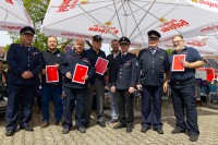 Verleihung der Ehrennadel aus Großharthau