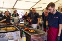 Leckeres Essen für alle Gäste gab es an allen drei Tagen