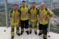 Eine tolle Aussicht wartete auf die Teams