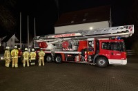 Teleskopmast der Werkfeuerwehr Bosch Schwieberdingen