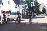 Die Radstrecke bei 20km