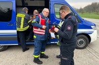 Auch die Zusammenarbeit mit anderen Hilfsorganisationen war Bestandteil des Lehrgangs