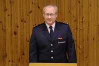 stellv. Kommandant Michael Härle bei seiner Rede